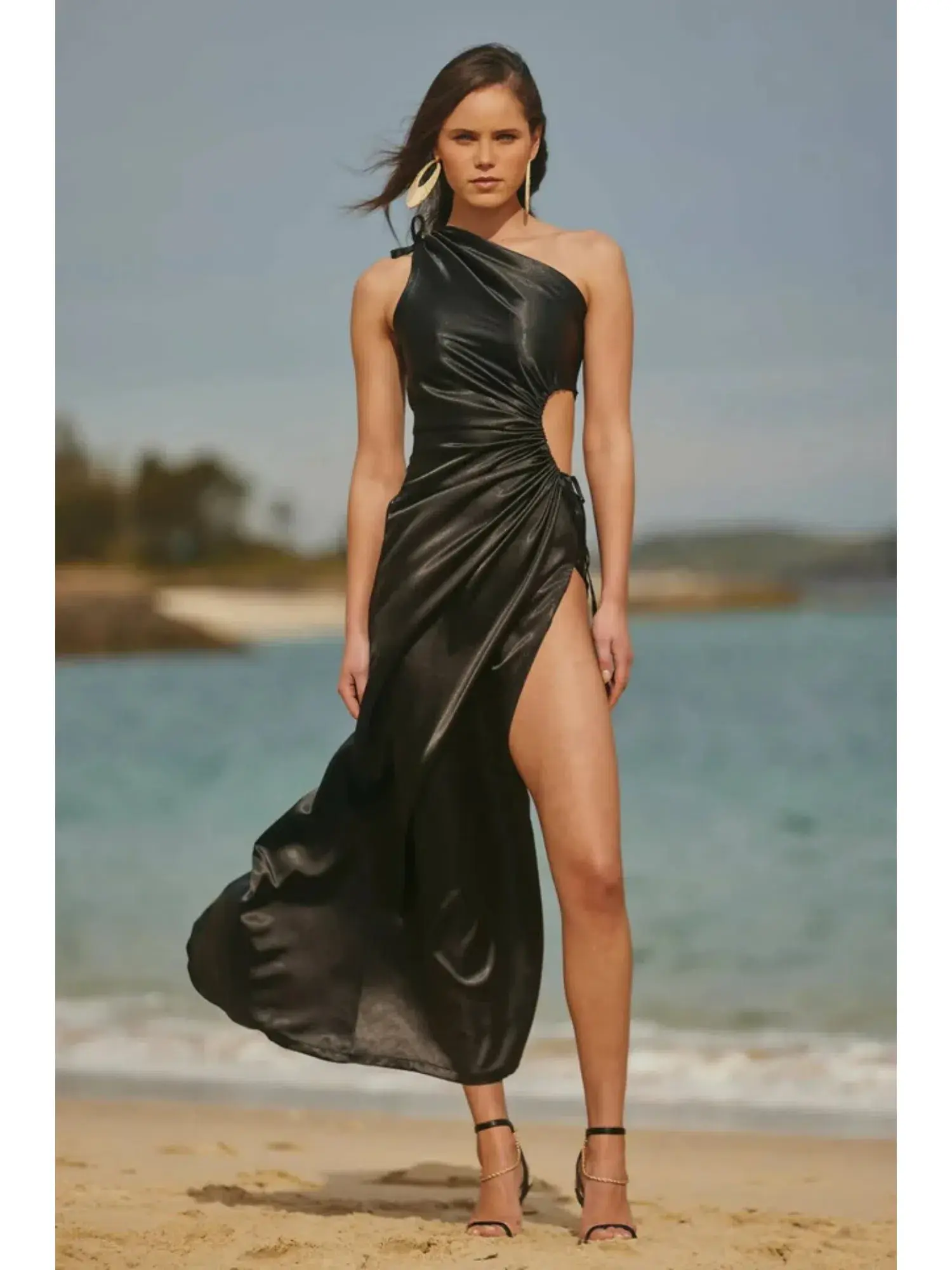 Sonya Moda Nour Black Dress Size AU 10 - Image 1
