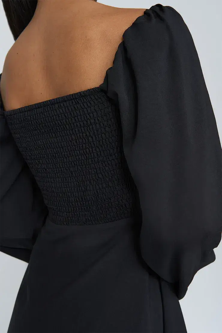 By Johnny Annika Midi Dress Black Size AU 14 - Image 2