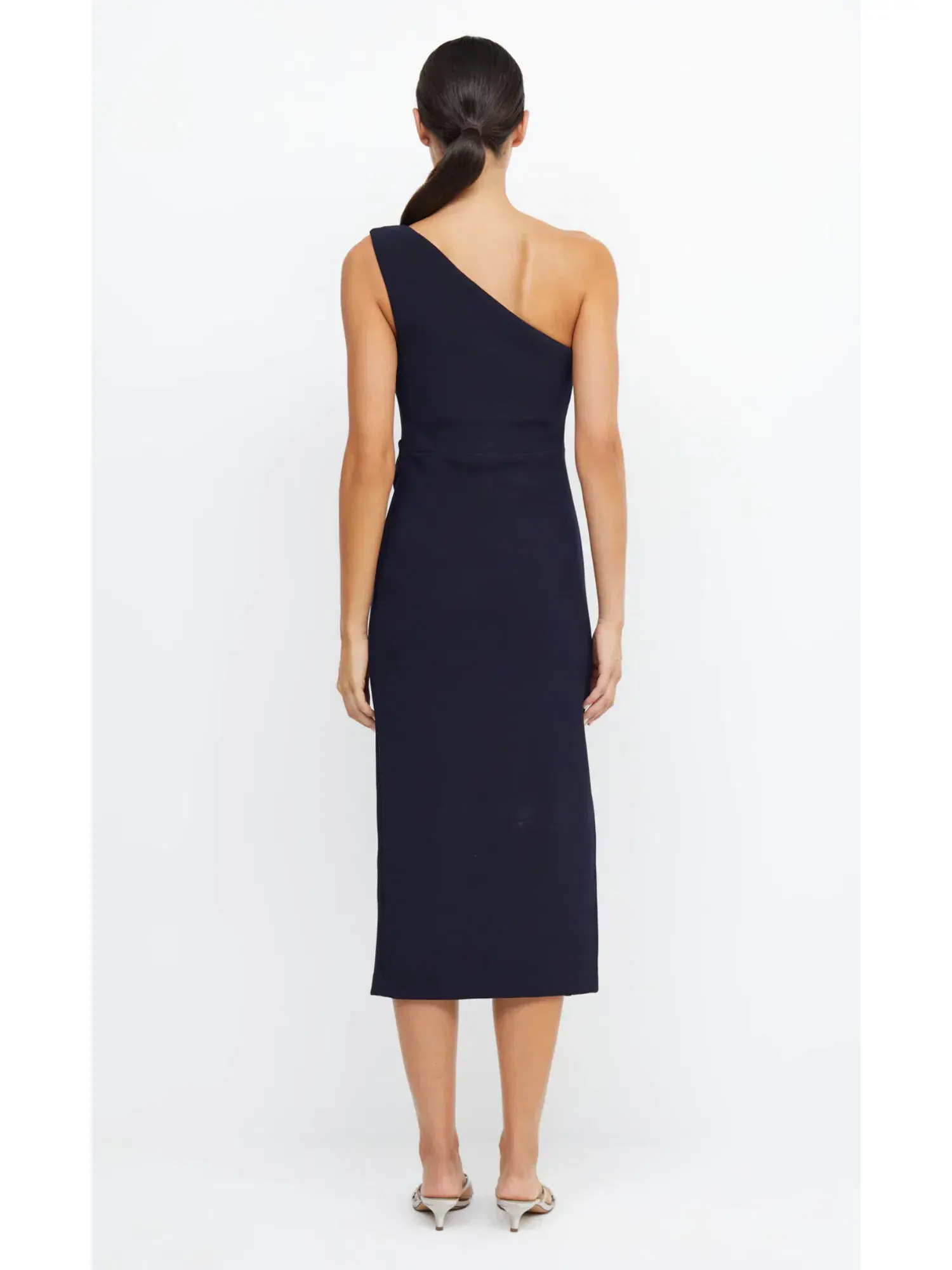 Bec & Bridge Be Mine Asym Dress Ink Size AU 10 - Image 3