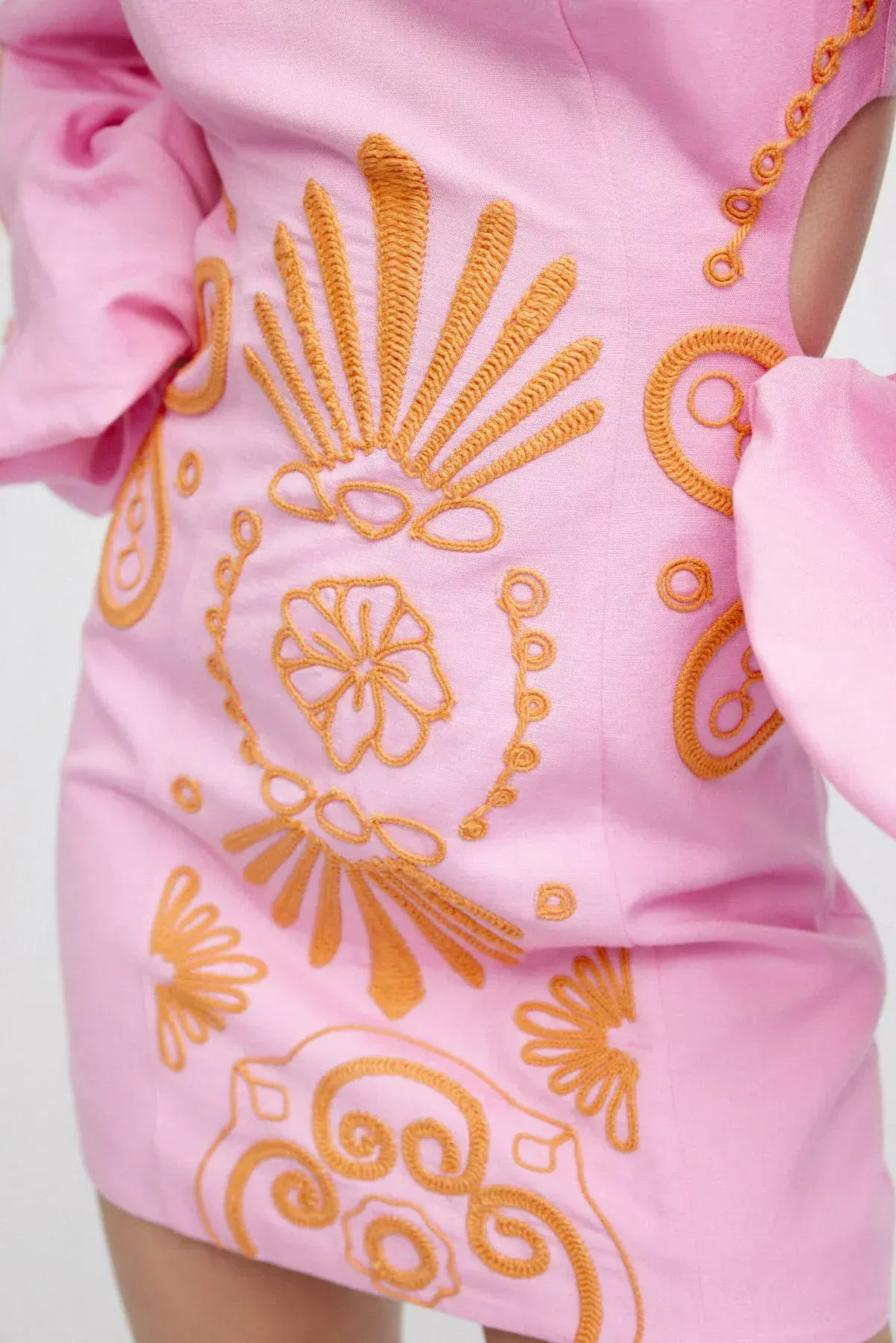 Significant Other Seren Mini Dress Fuchsia Size 12  - Image 4