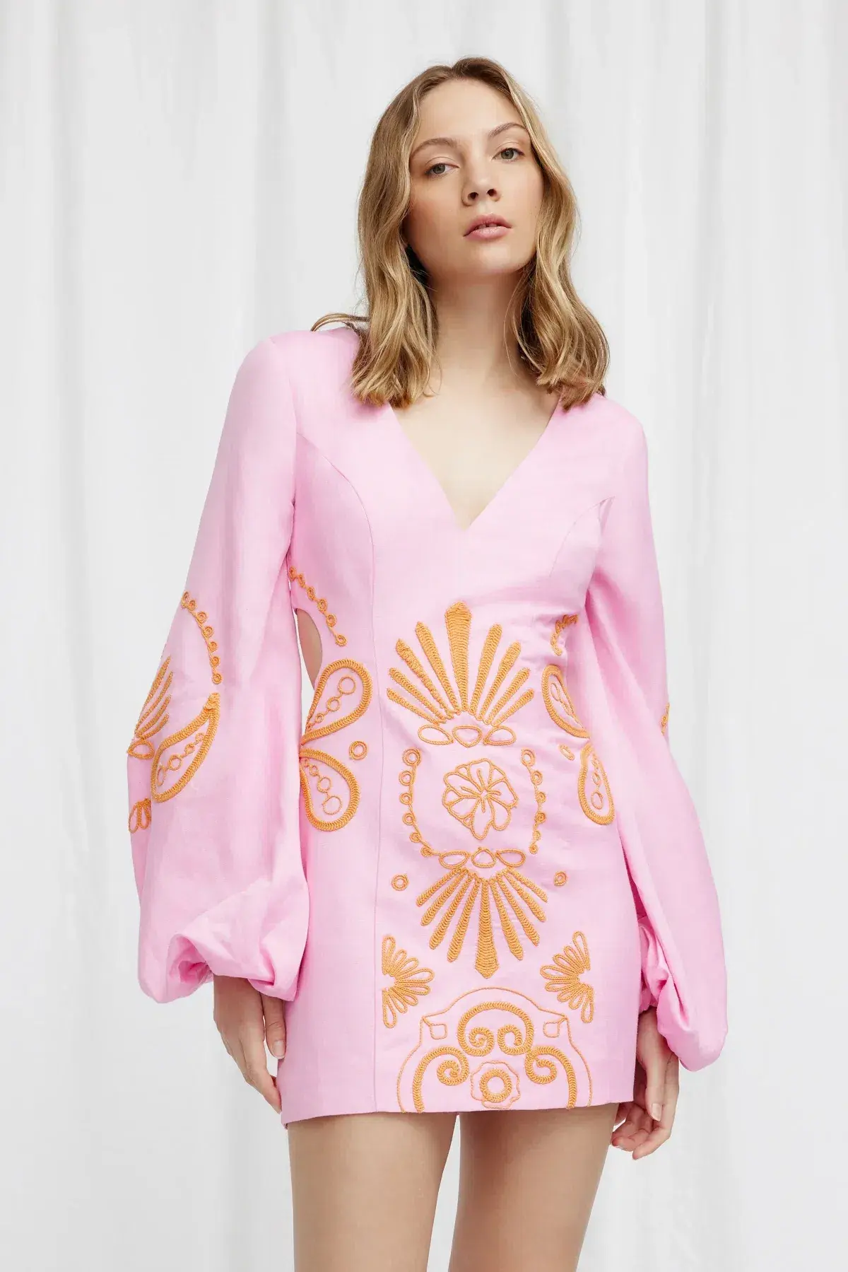 Significant Other Seren Mini Dress Fuchsia Size 12  - Image 2