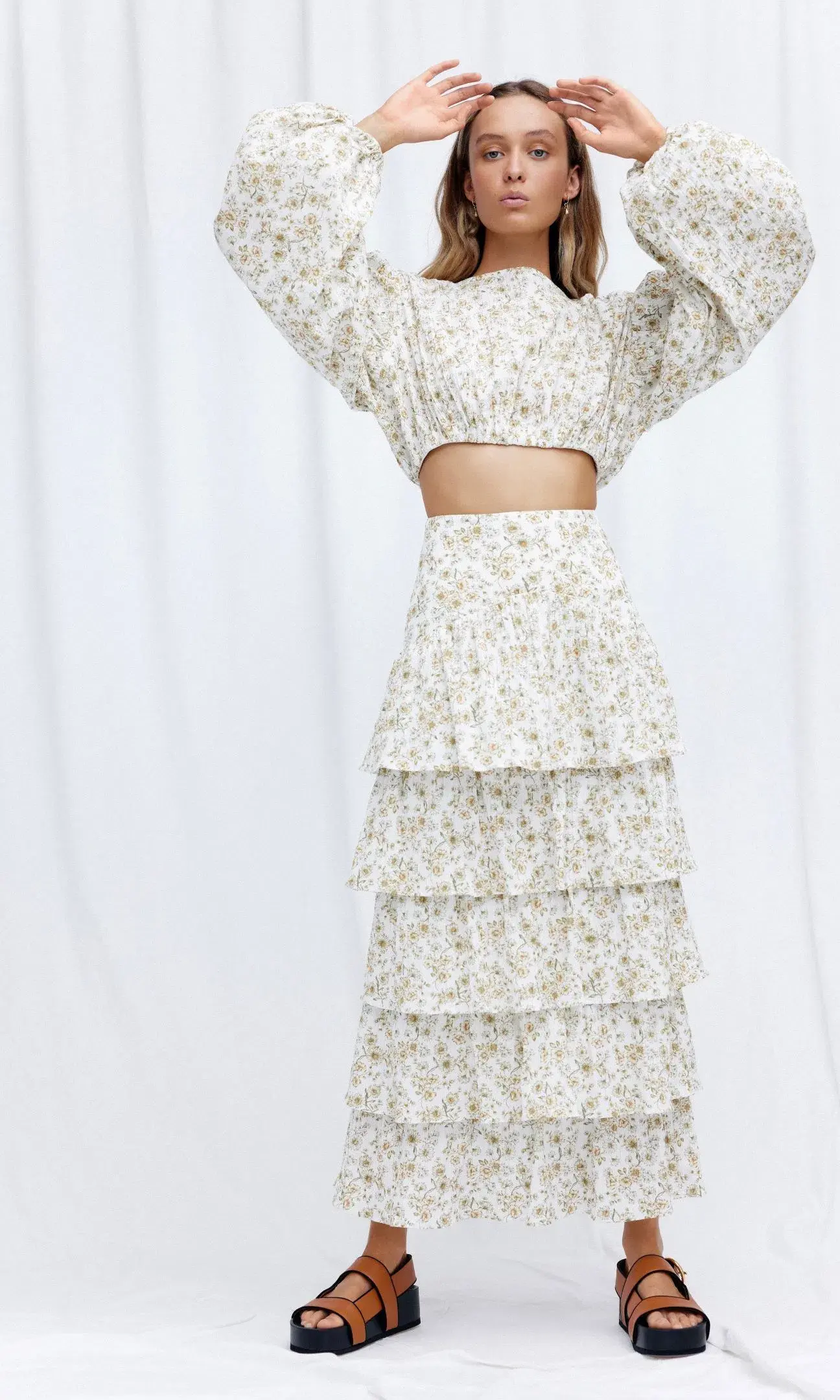 Significant Other Arwyn Top and Arwyn Skirt Set Daisy Size 12   - Image 2