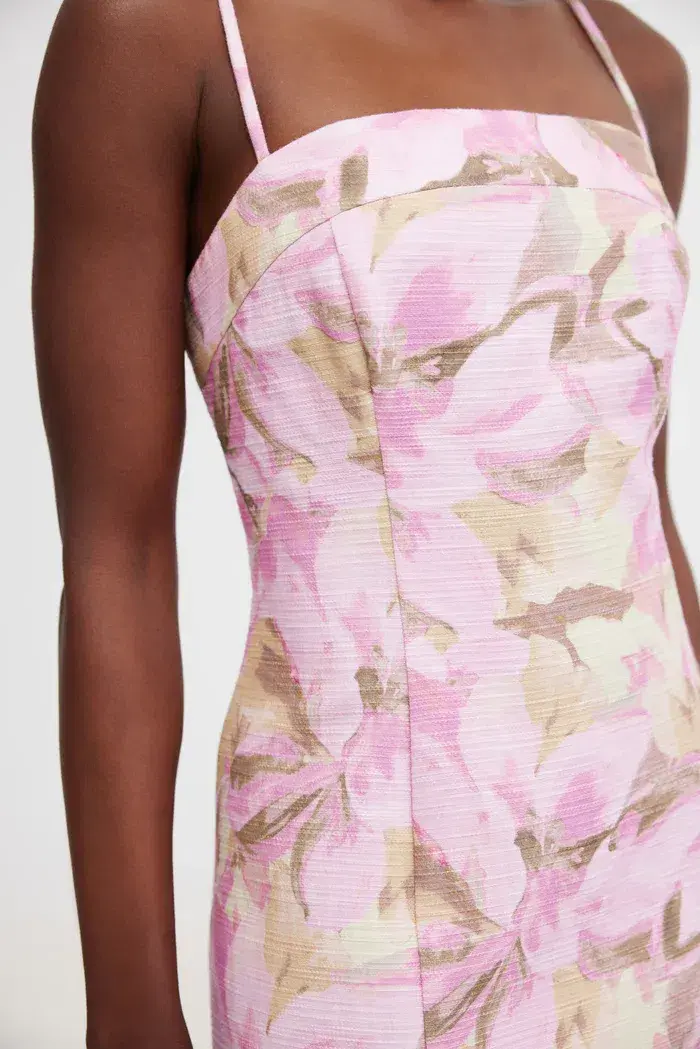 Significant Other Beatrice Midi Dress Pink Lily Size 10 - Image 4