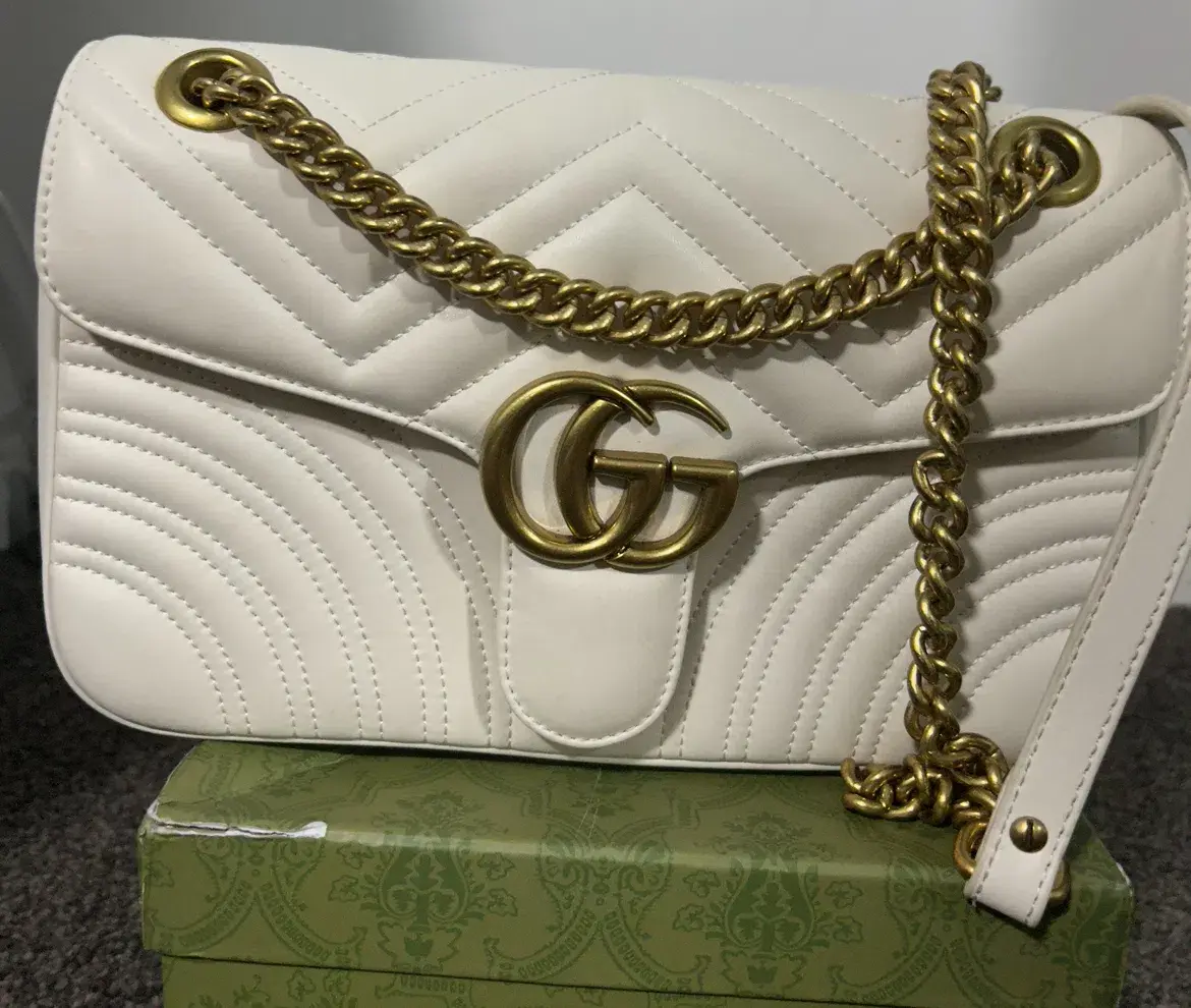 Gucci Marmont Bag White  - Image 2