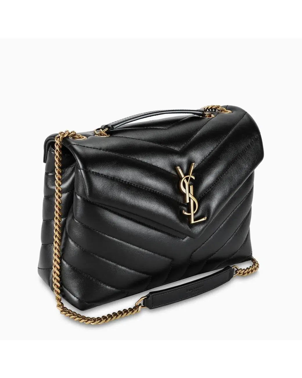 YSL LouLou Bag Black/Gold - Image 1