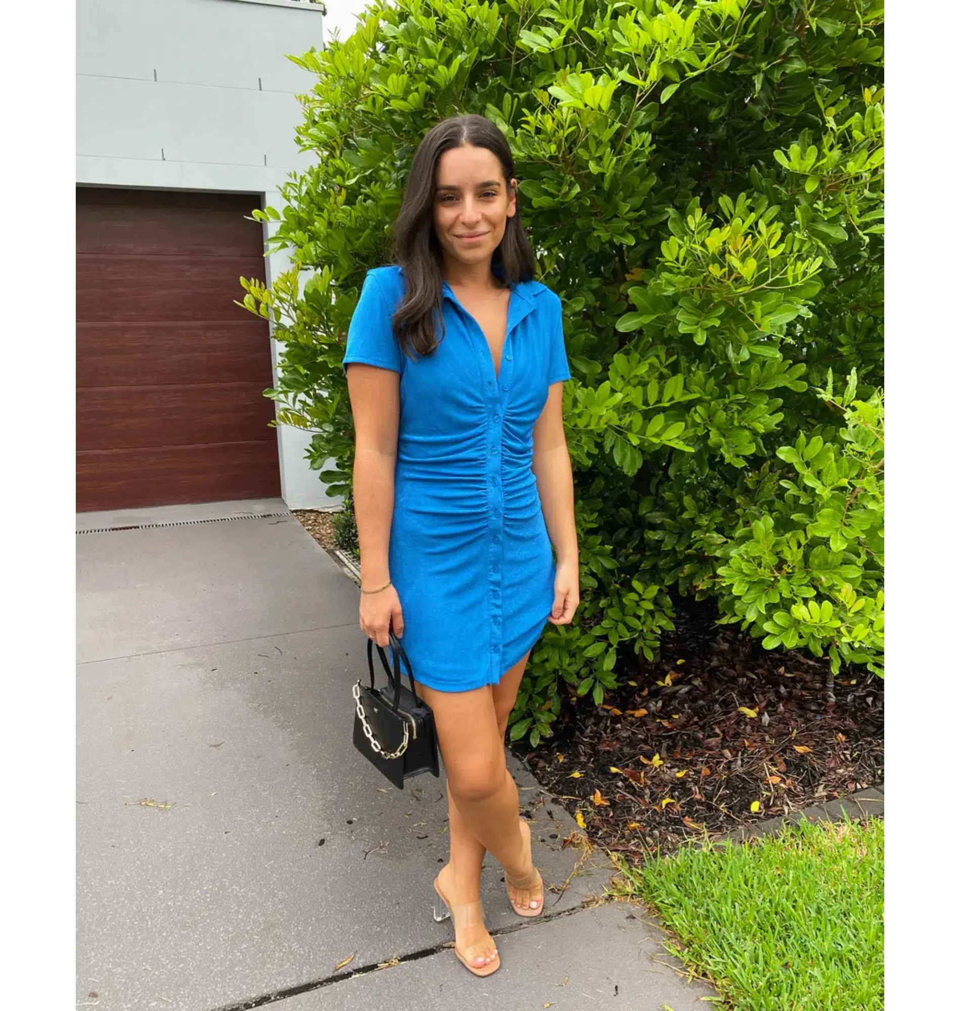 With Jean Alexa Dress Blue Size Small / AU 8 - Image 1