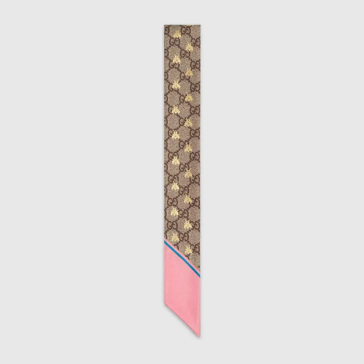 Gucci Silk Neck Bow GG Bees One Size - Image 2