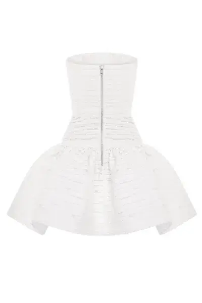 Alex Perry Sophie Stripe Jacquard Dress Size 10 - Image 5