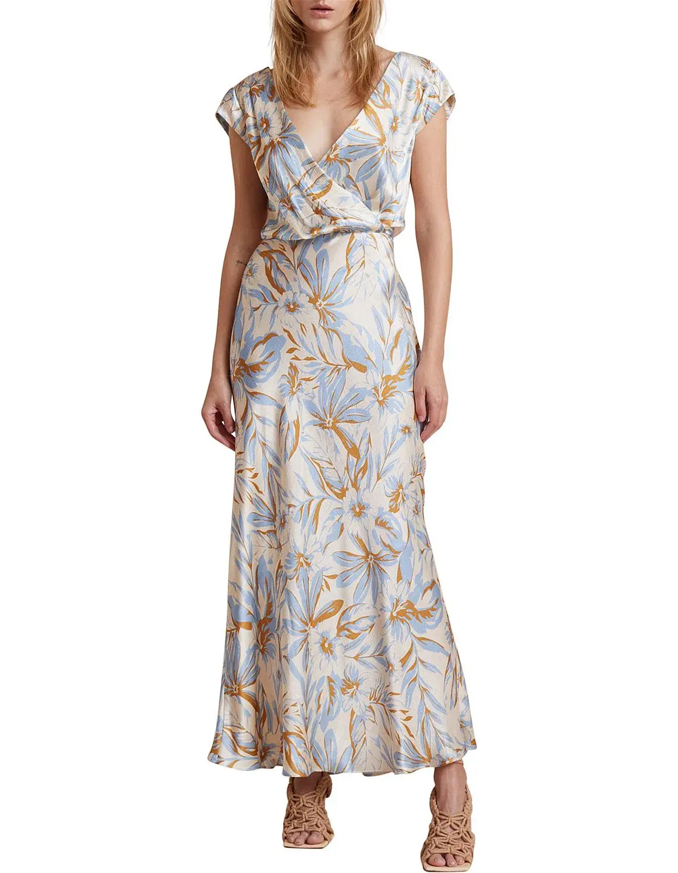 Bec & Bridge Stella Maxi Dress Print Size 10 - Image 3