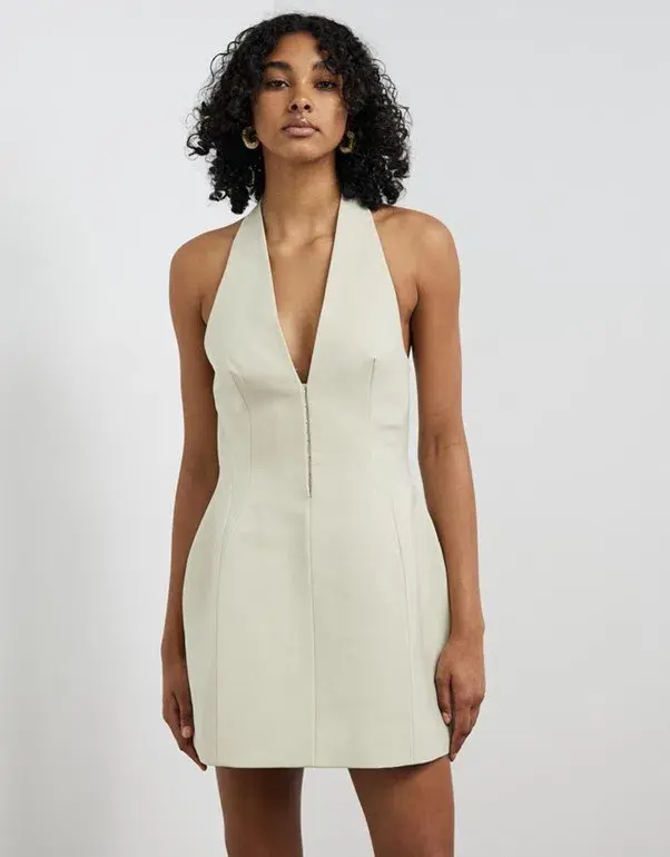 Camilla & Marc Petra Mini Dress in Pistachio Size 6 - Image 2