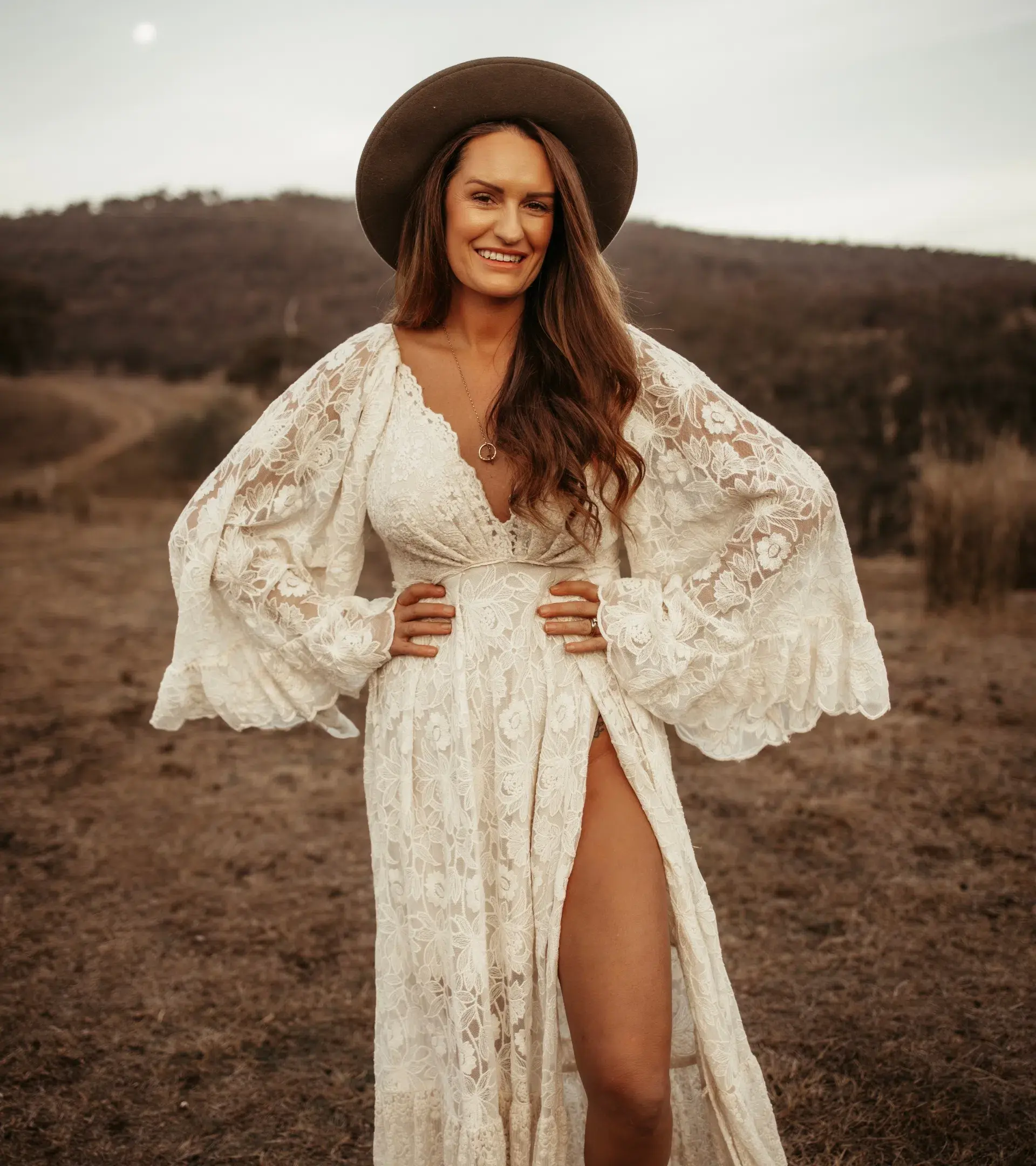 We Are Reclamation Much Love Gown Cream One Size - Image 5