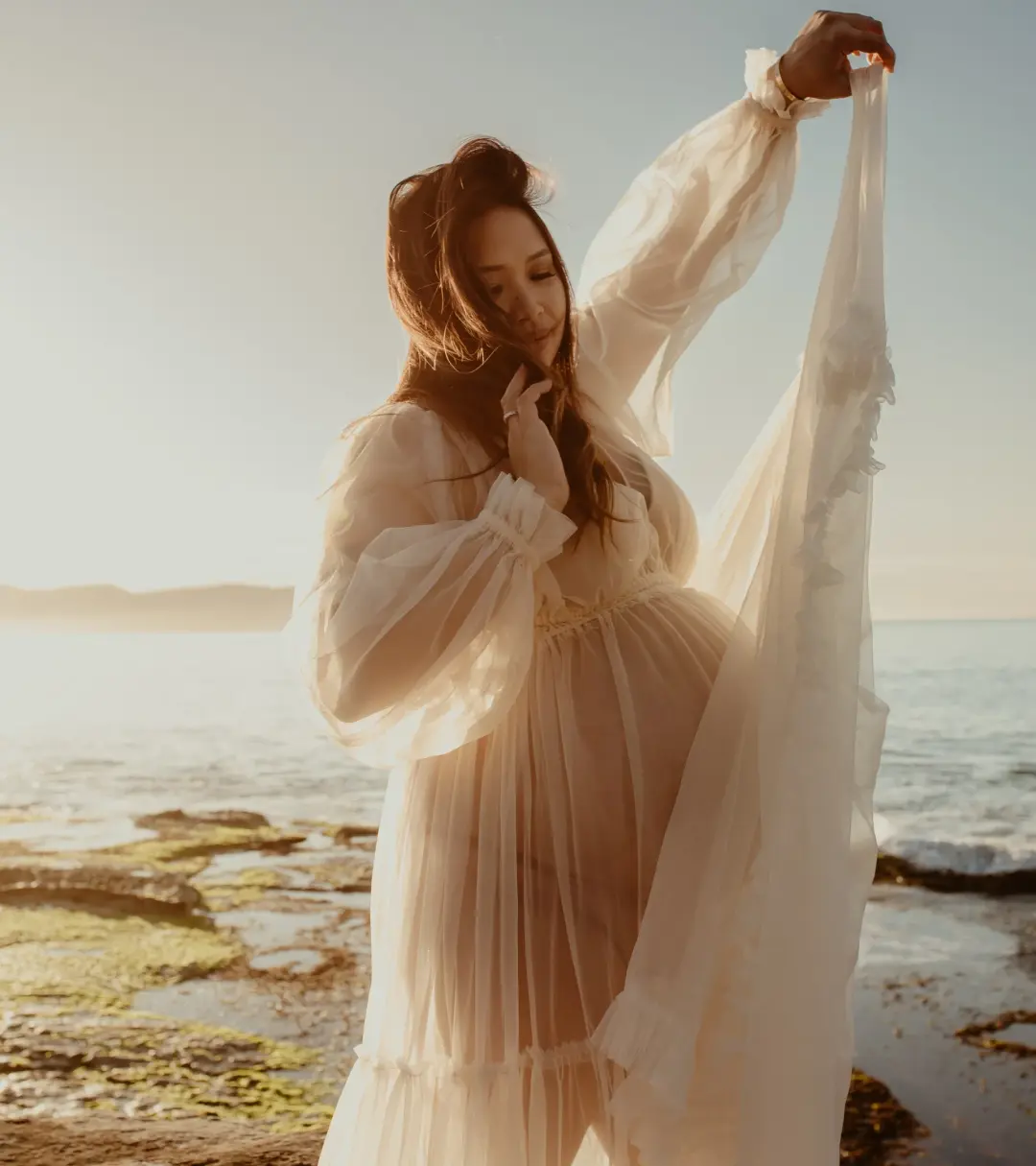 We Are Reclamation Wish For It Gown Cream One Size for rent on The Volte - main image