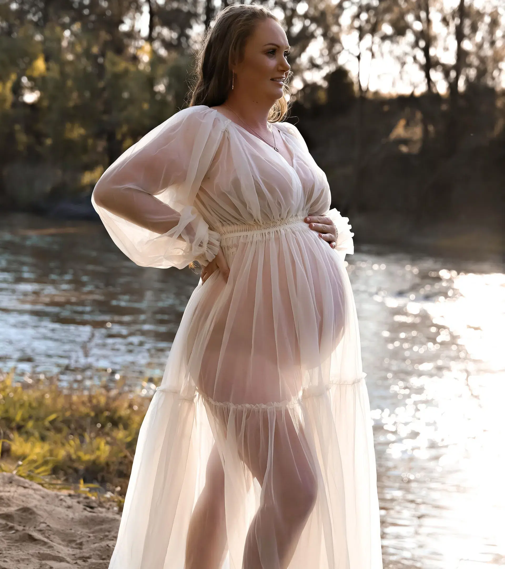 We Are Reclamation Wish For It Gown Cream One Size - Image 8