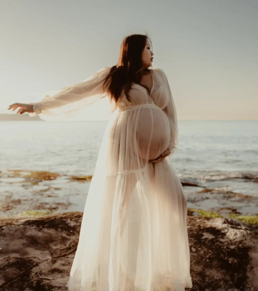 We Are Reclamation Wish For It Gown Cream One Size for rent on The Volte - main image