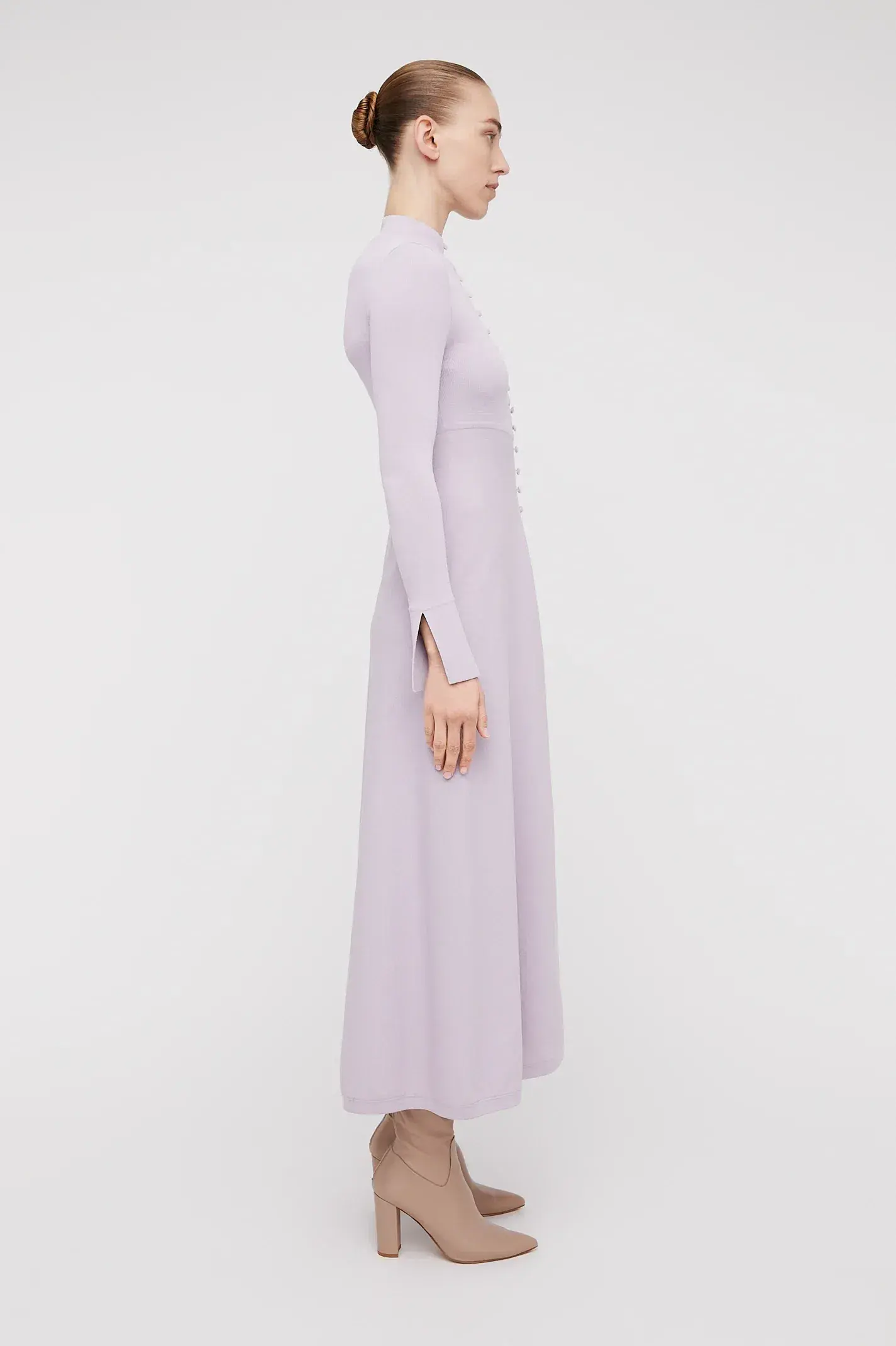 Scanlan Theodore Polo Dress Mauve Size 6 - Image 2