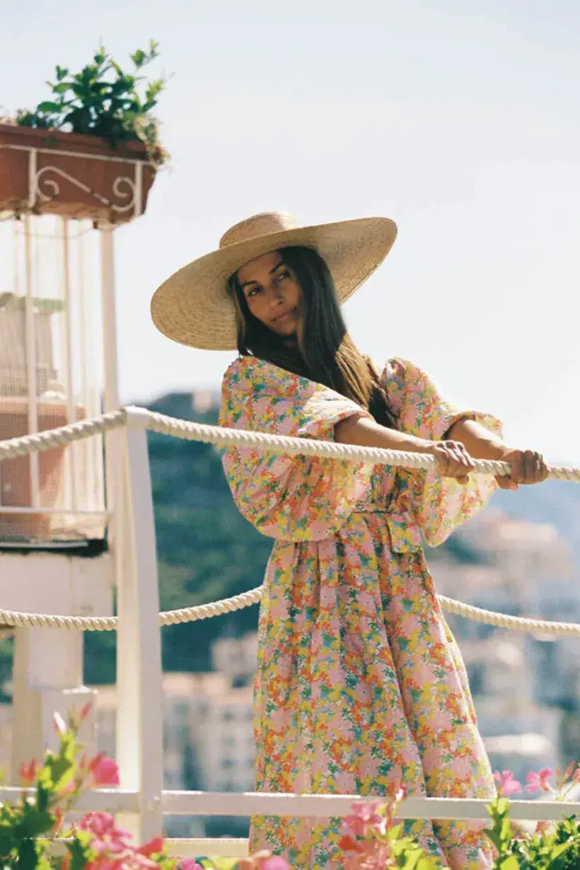 La Boheme Frida Maxi Dress Palermo Floral One Size - Image 2