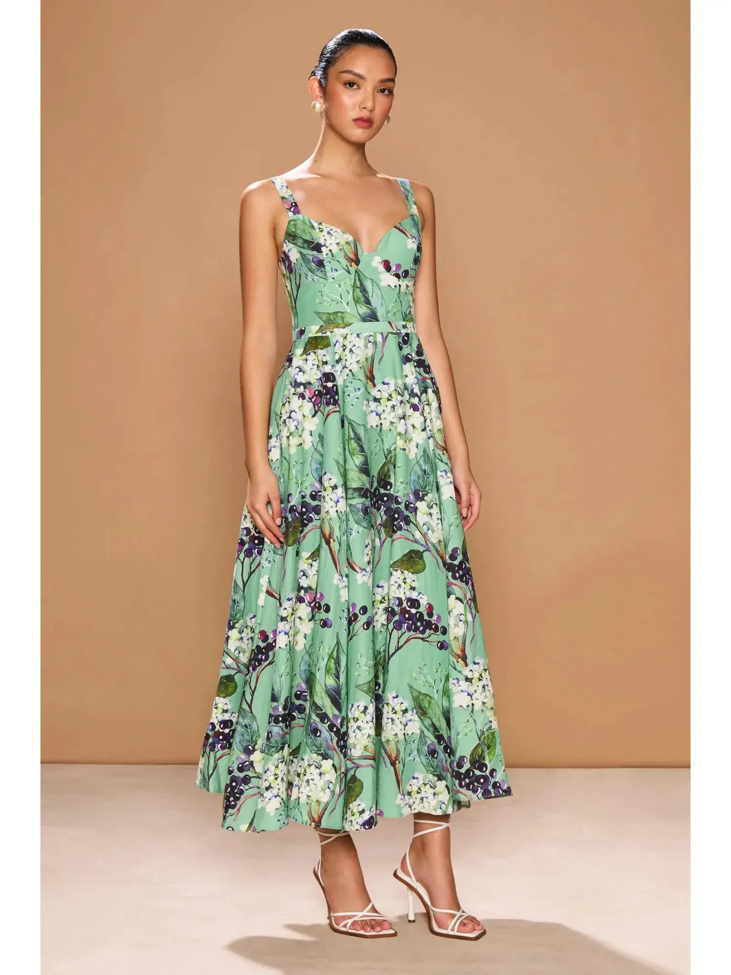 Sonya Verona Dress In Fiori Di Sambuco Size AU 12 - Image 2