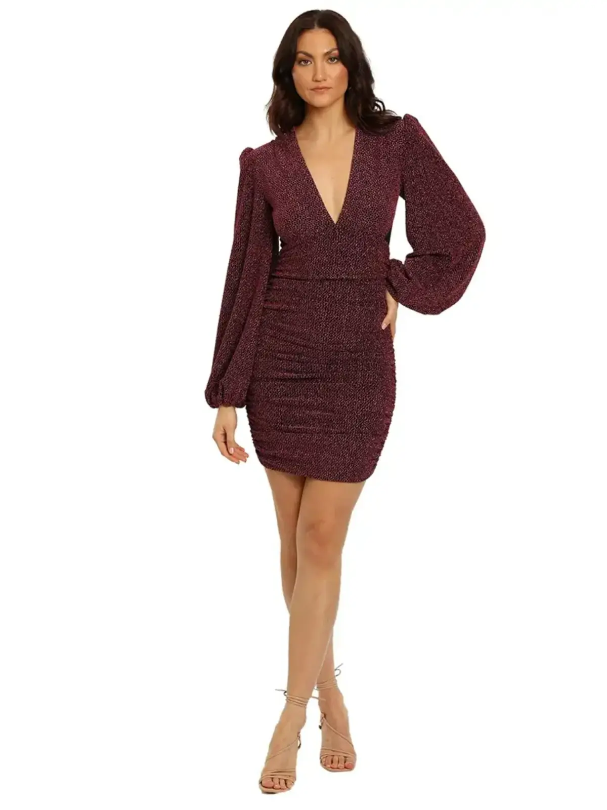 Rebecca Vallance Bam Bam Mini Dress in Multi Size AU 8 - Image 1