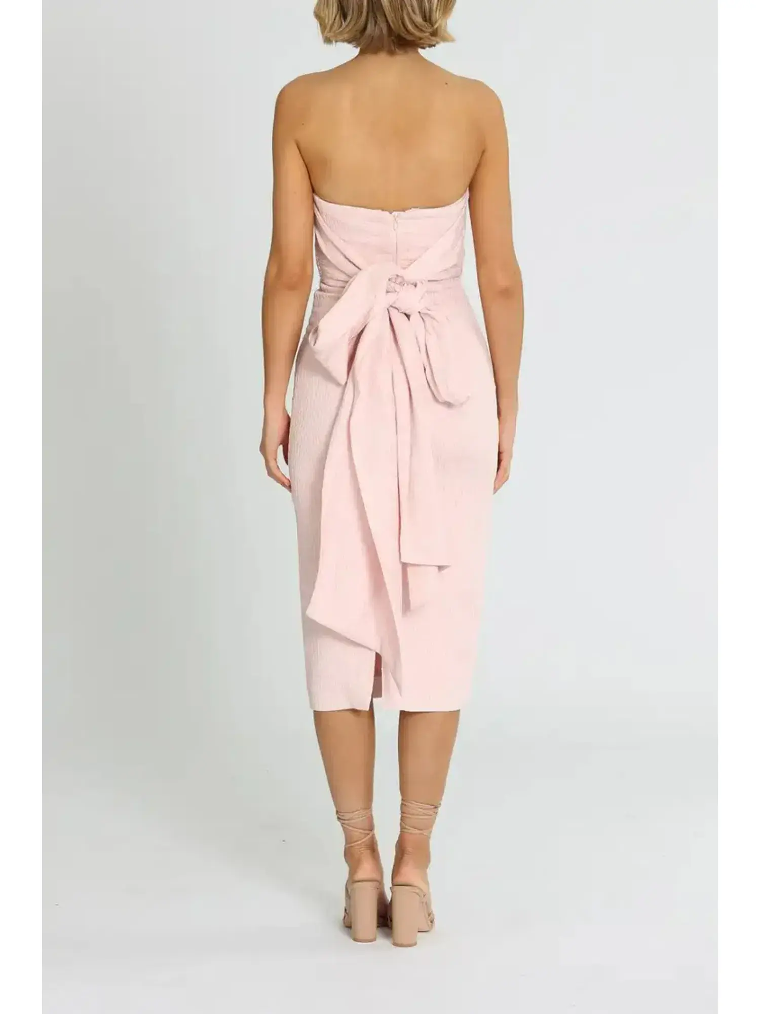 Rebecca Vallance Harlow Dress Pink Size AU 8 - Image 3