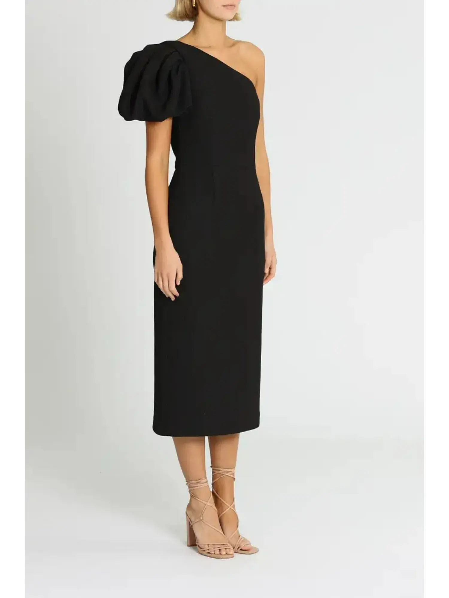 Rebecca Vallance Natalia OS Dress in Black Size AU 8 - Image 2