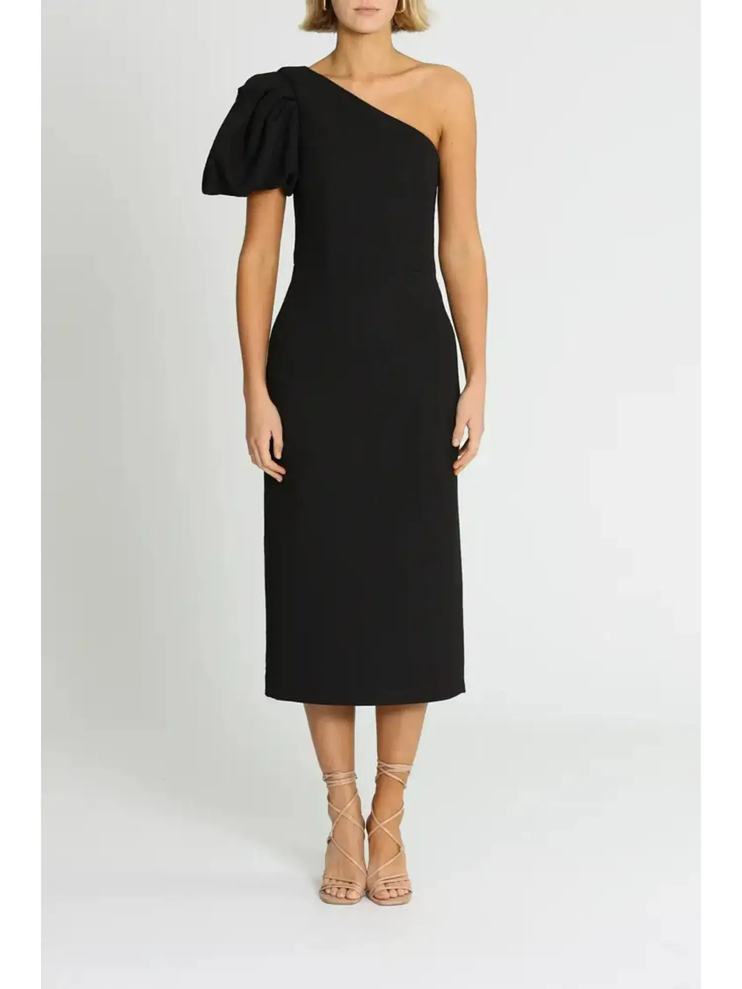 Rebecca Vallance Natalia OS Dress in Black Size AU 8 - Image 1