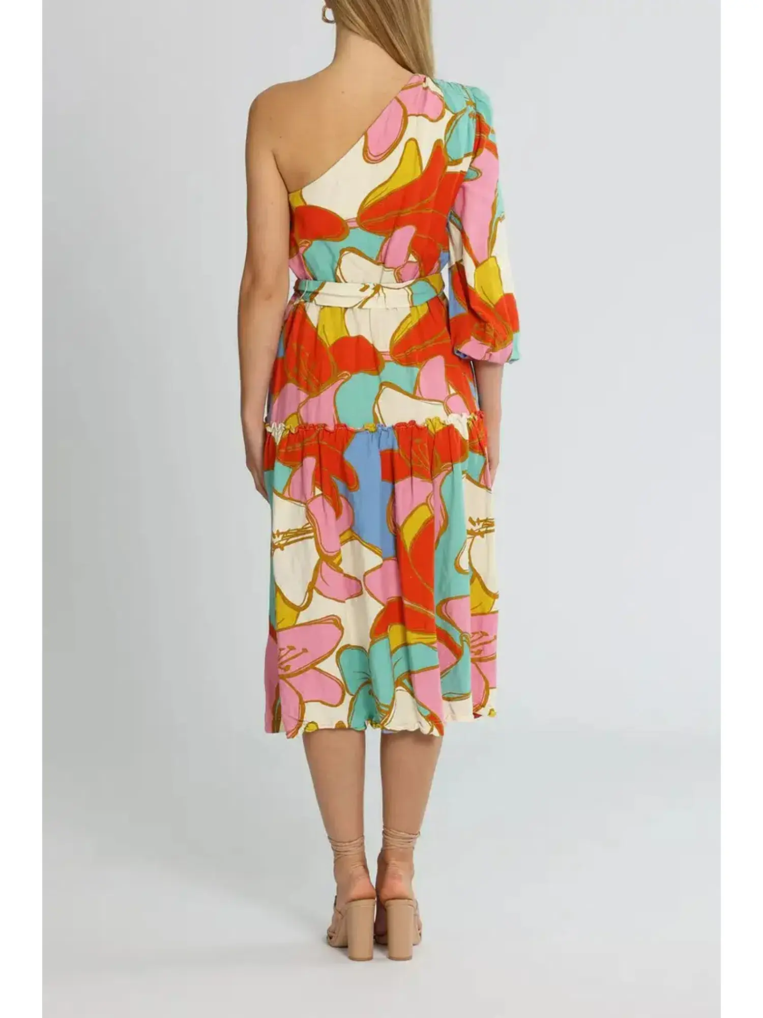 Rebecca Vallance Tirano Dress Print Size AU 8 - Image 3