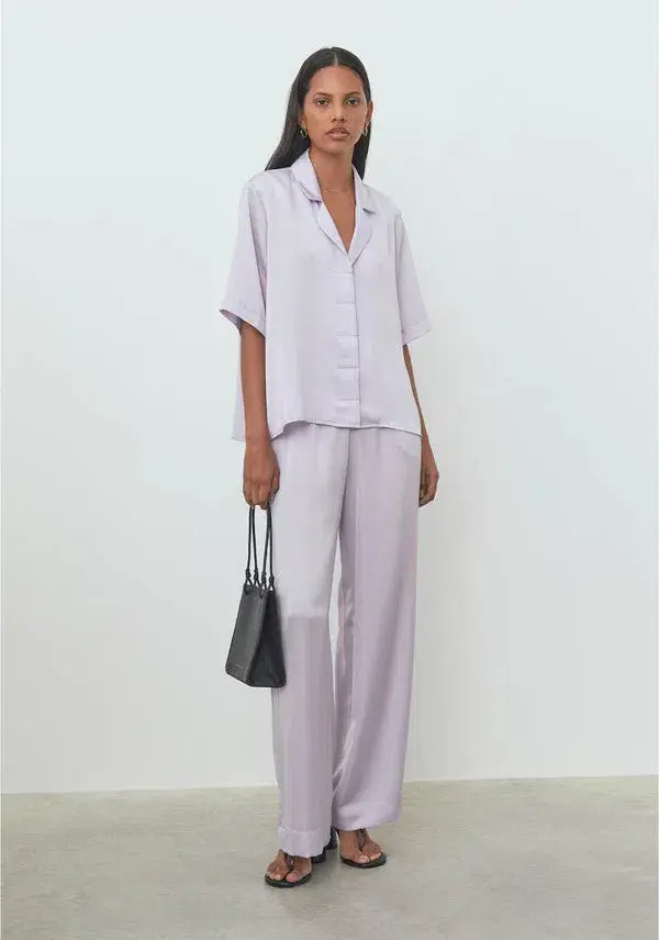Viktoria and Woods Odyssey Shirt w/ Belt Lavender Size 00 / AU 4 - Image 1