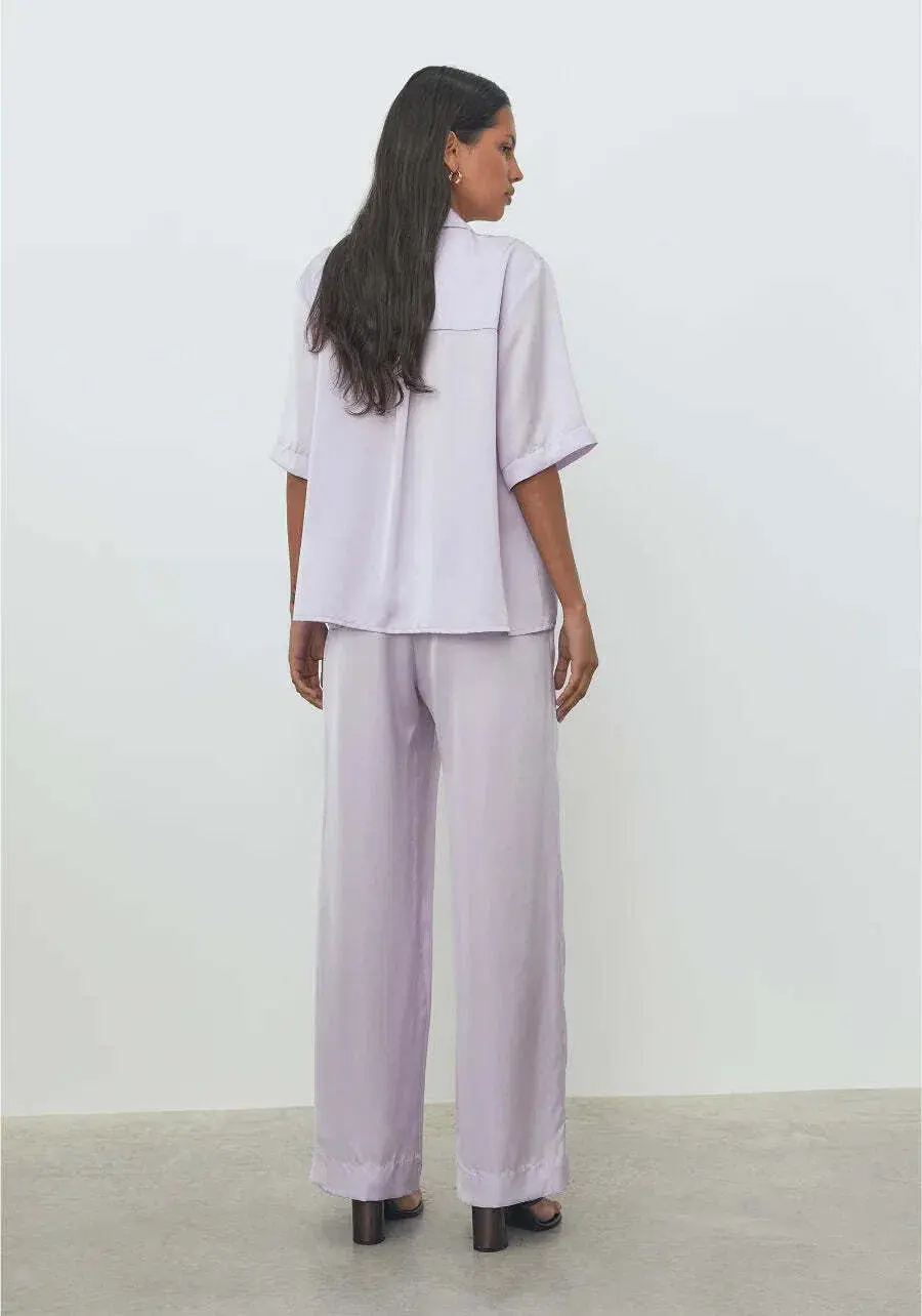 Viktoria and Woods Odyssey Shirt w/ Belt Lavender Size 00 / AU 4 - Image 3