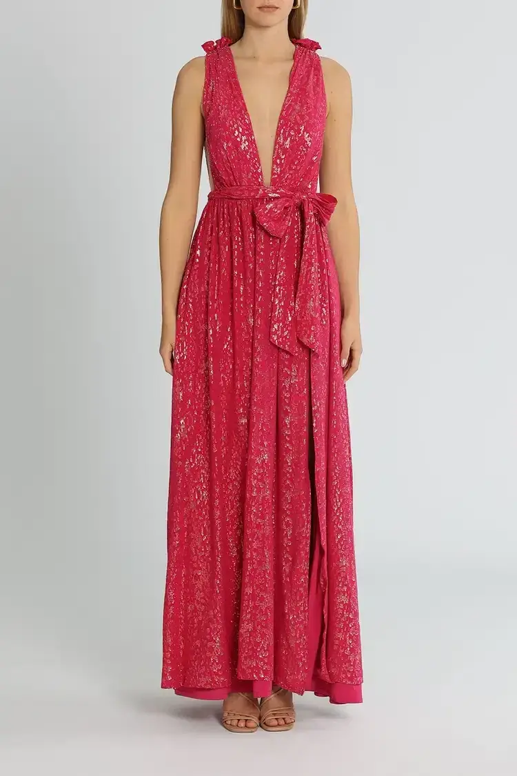 Rebecca Vallance Valencia Gown in Pink Size 10 - Image 1