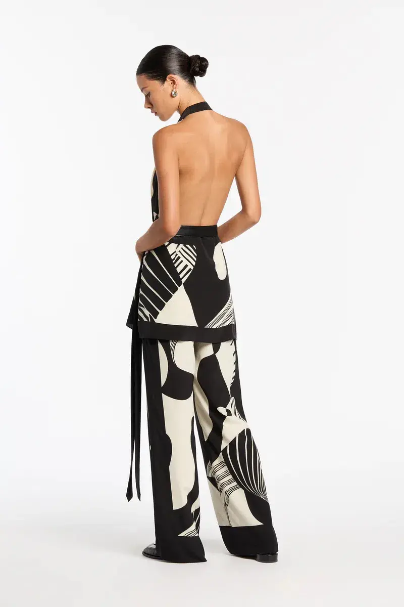 SIR THE LABEL REALISME WRAP HALTER MINI DRESS. SIZE 1 / AU 6-8  - Image 8