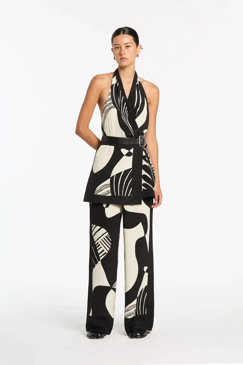 SIR THE LABEL REALISME WRAP HALTER MINI DRESS. SIZE 1 / AU 6-8  - Image 7