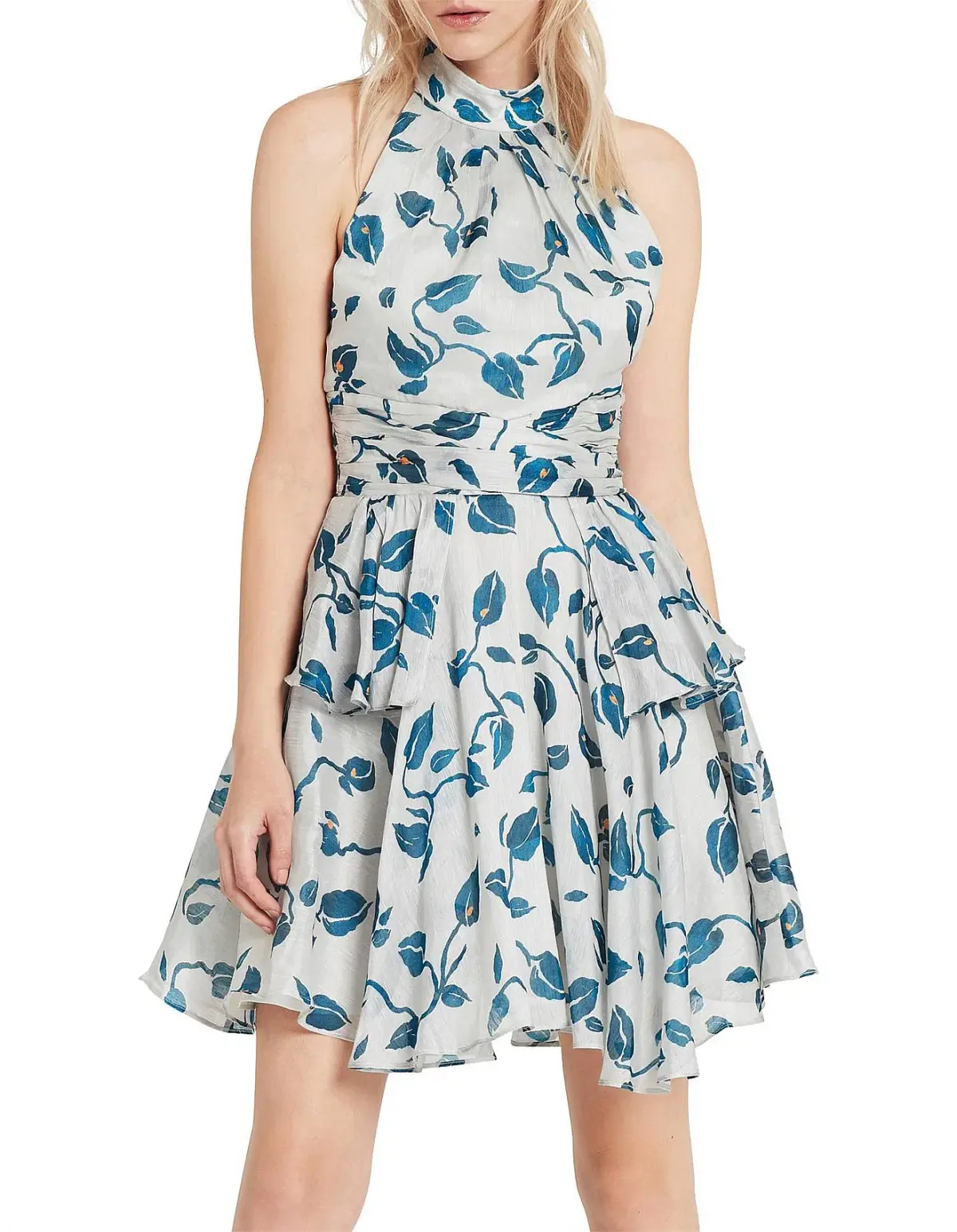 Aje Tilly Dress Vine Print Size 8 - Image 3
