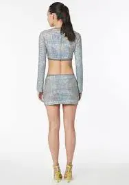 Manning Cartell Platinum Queen Mini Skirt  Size 8 - Image 2