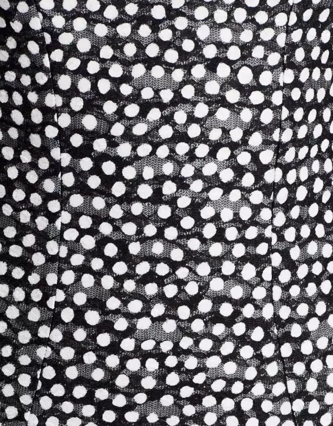 By Johnny Spotty Dotty Hem Mini Dress Print Size 10 for rent on The Volte - main image
