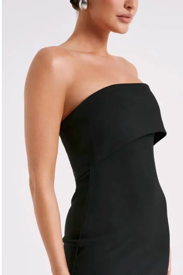 MESHKI Mariska Strapless Mini Dress Black  Size XS / AU 6 - Image 5