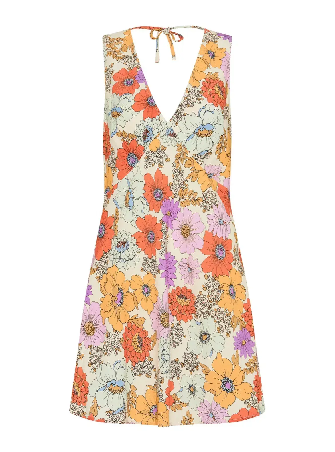 Auguste The Label Lara Mini Dress Floral Size XL/Au 14 - Image 3