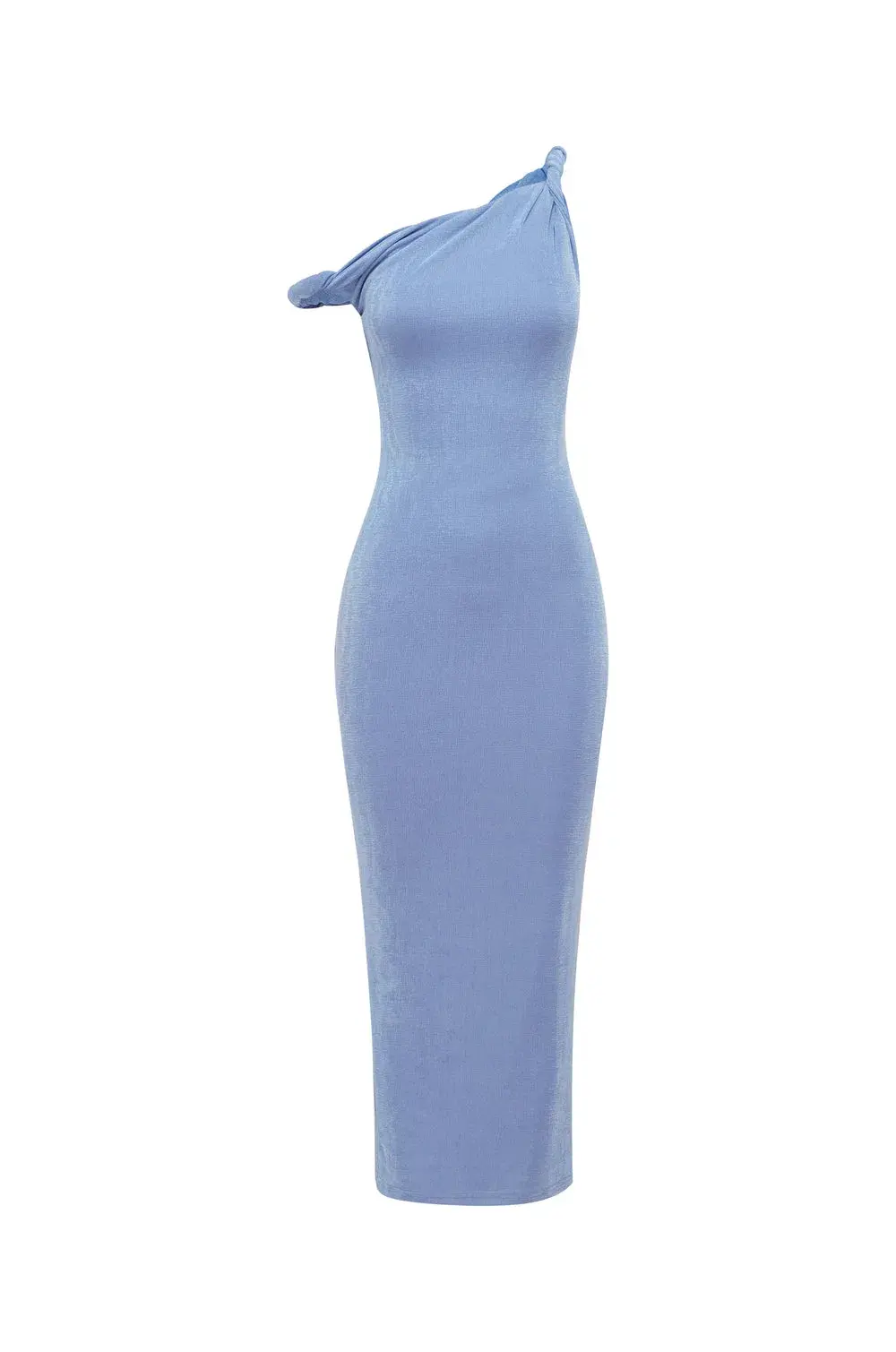 Johansen The Long Poppy Dress In Blue Size L/Au 12 - Image 3