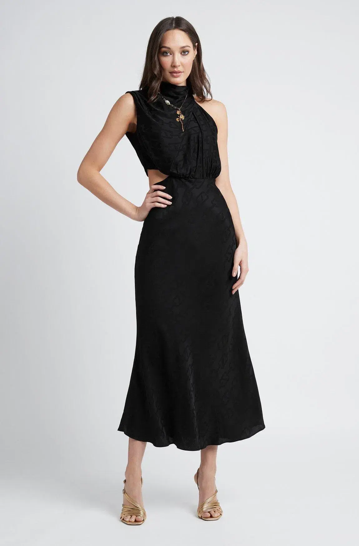 Sheike Reflections Dress Black Size 16  - Image 2