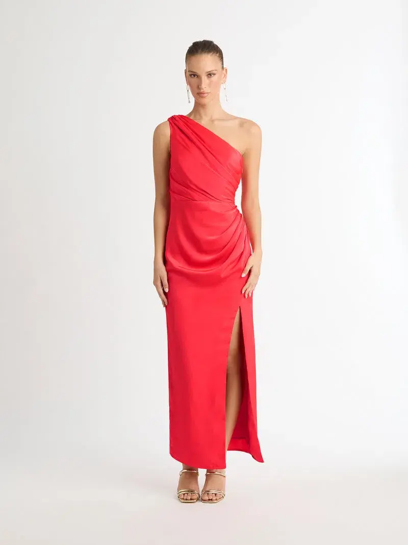 Sheike Glamour Maxi Dress Red Size 14 - Image 2