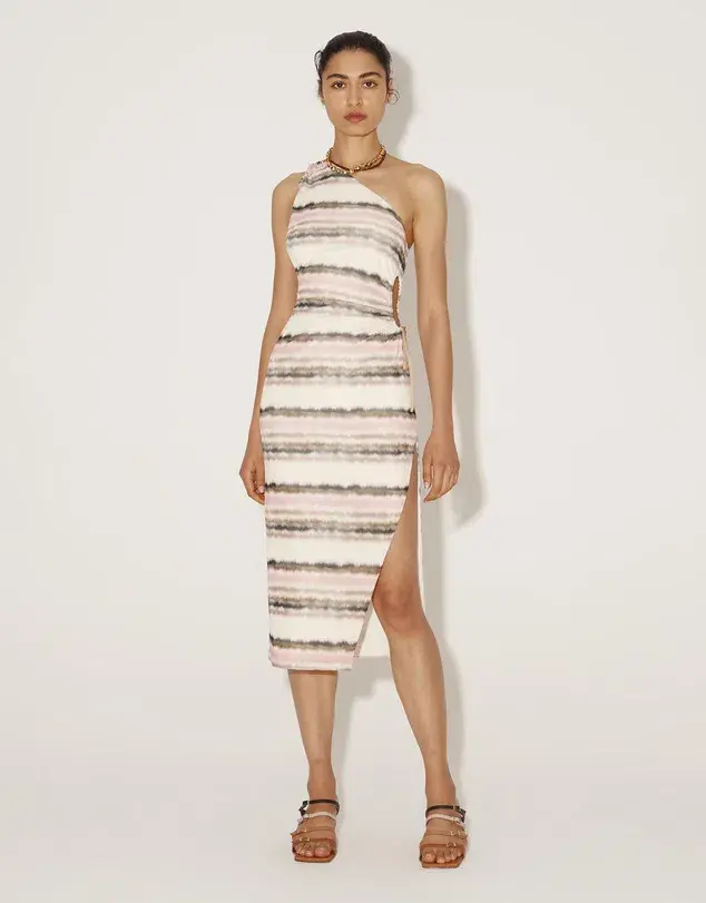 Hansen & Gretel Madre Dress Multi Print Size XS/ AU 6 - Image 1