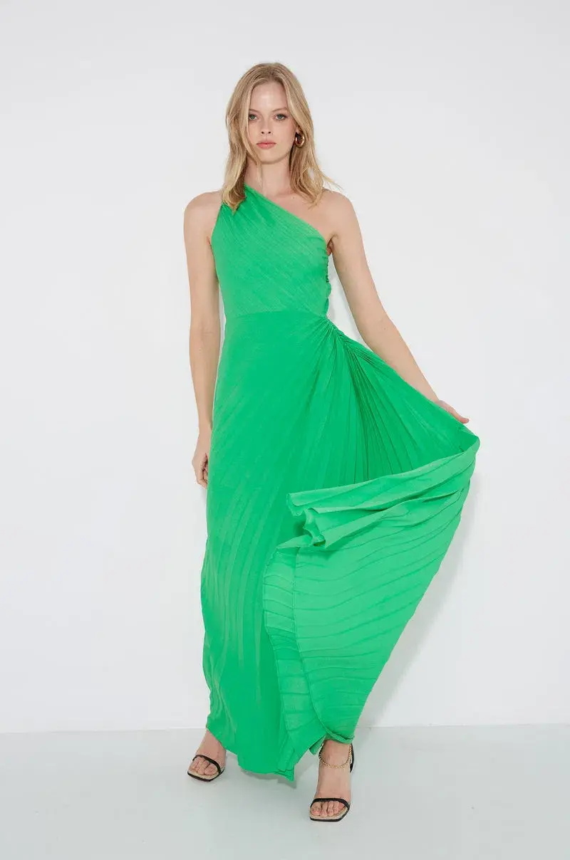 Sonya Azalea Gown Barcelona Green Size 10 - Image 1