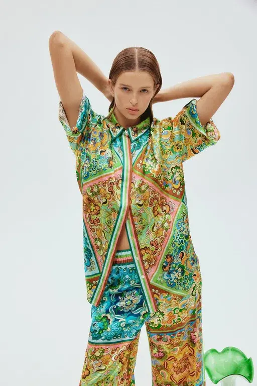 Alemais Dreamer Shirt Size 4 and Pant Size 8 Set Multi  - Image 2