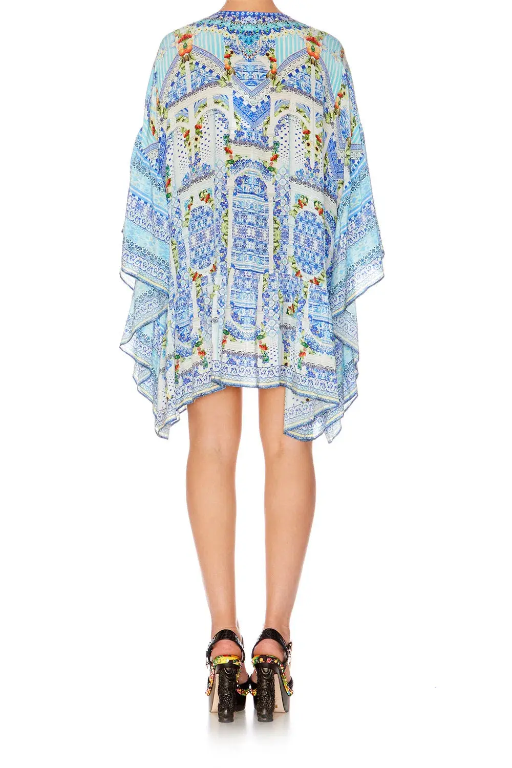 Camilla A Night To Remember Gathered Hem Short Dress Beaded One Size  - Image 3