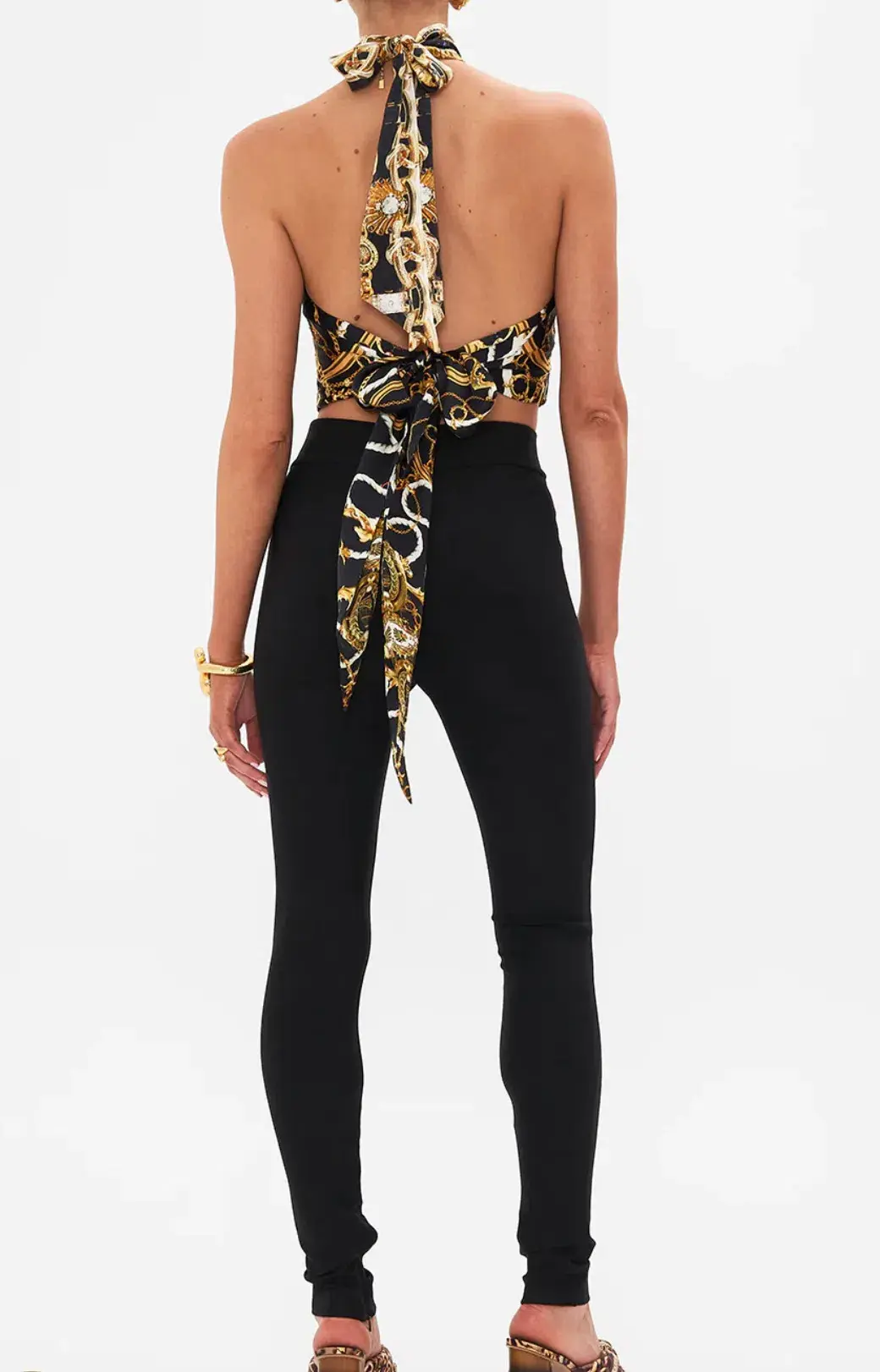 Camilla Coast to Coast Halter Tie Back Top Size 10 for rent on The Volte - main image