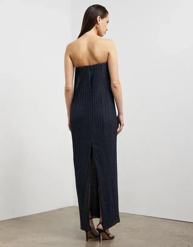 Camilla and Marc Elodie Evening Dress Charcoal Size XS / AU 6 - Image 3