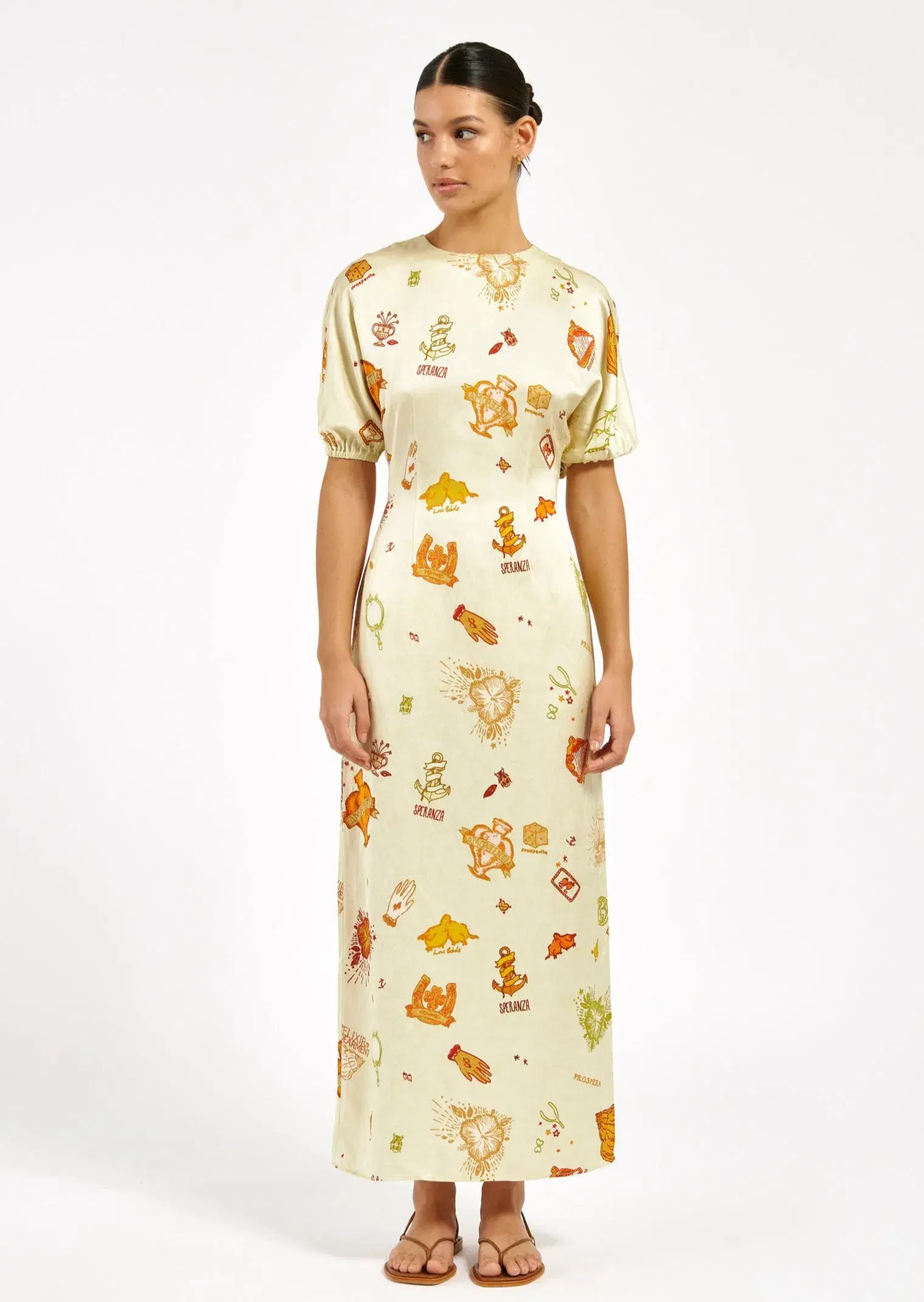 Roame Alma Dress In Fortuna Size 3 / AU 12 - Image 1