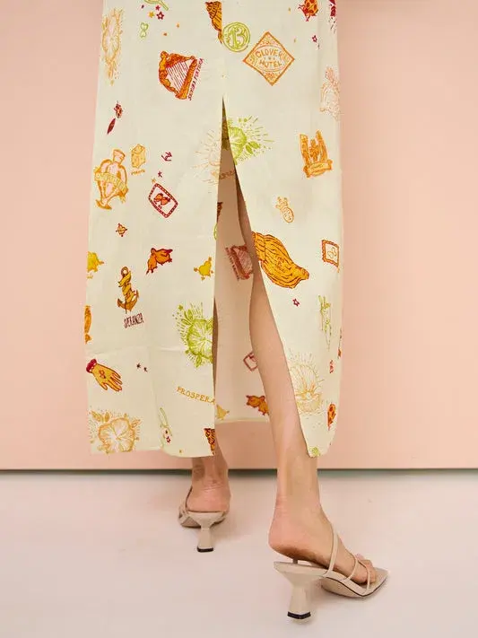 Roame Alma Dress In Fortuna Size 3 / AU 12 - Image 4