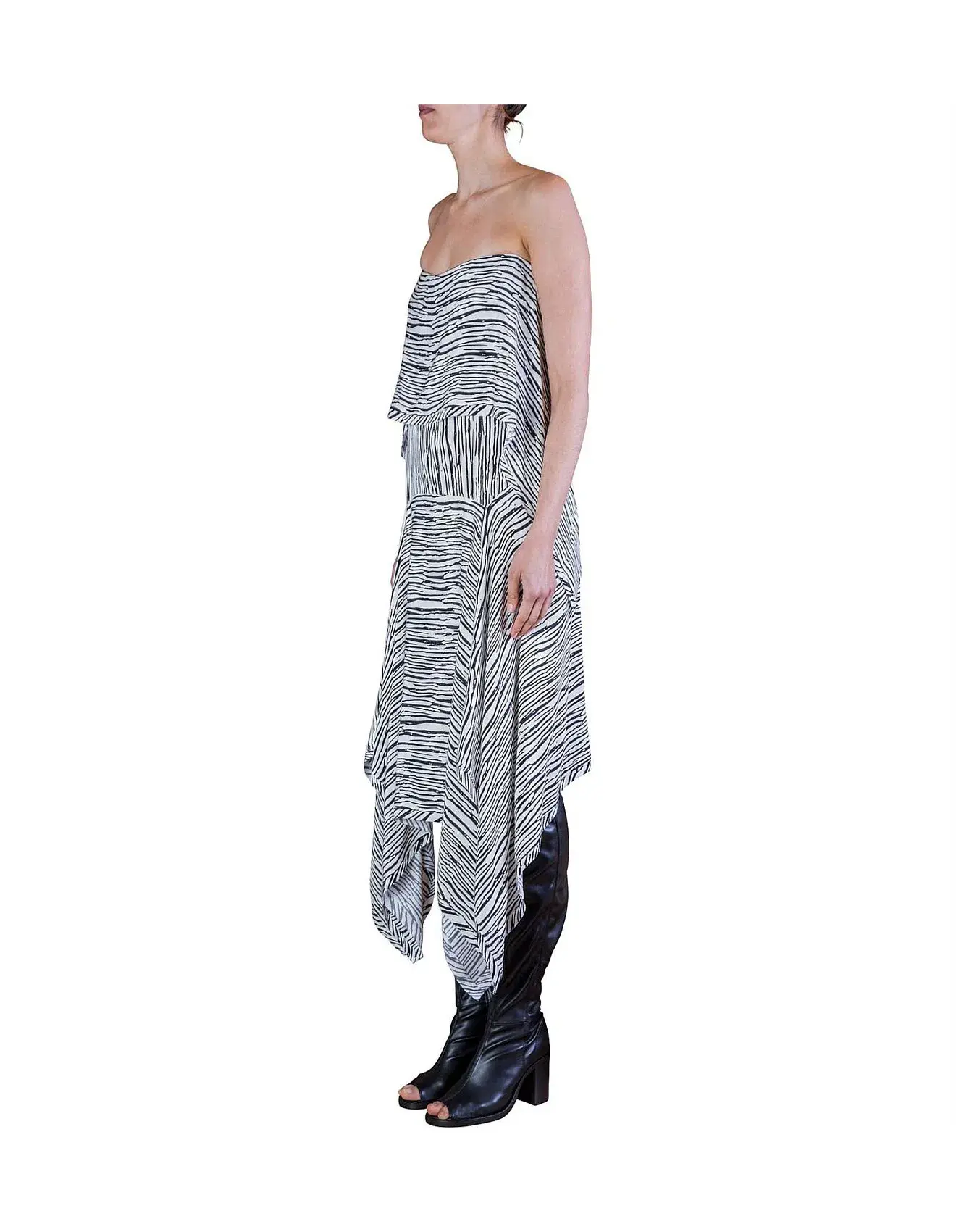 KitX Graphic Suspension Dress Print Size 8 - Image 2