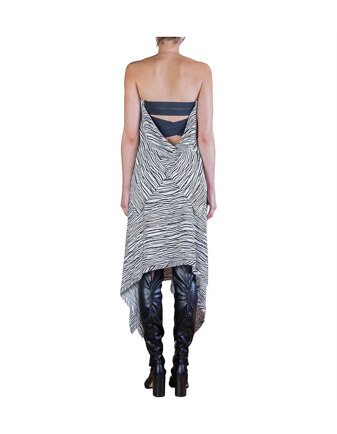 KitX Graphic Suspension Dress Print Size 8 - Image 3