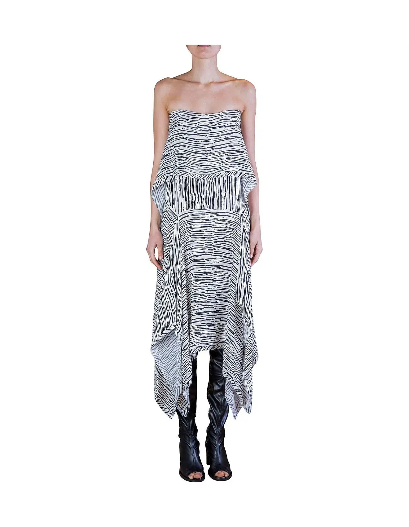 KitX Graphic Suspension Dress Print Size 8 - Image 1